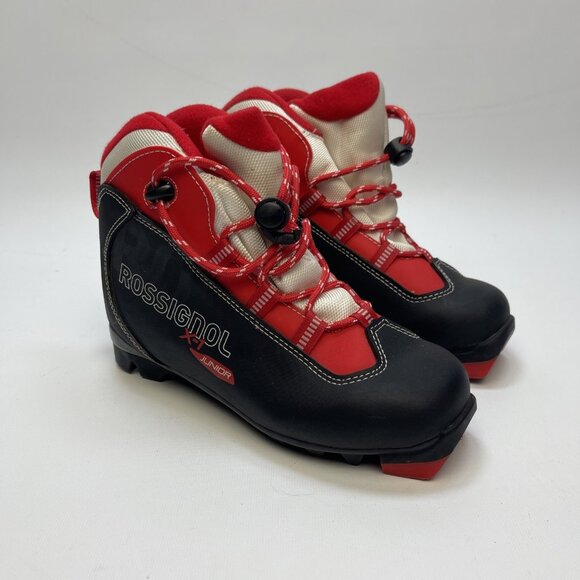 Rossignol X1 Junior Kid's Cross Country Ski Boots Size 35 Winter Skiing Sports - Picture 1 of 11